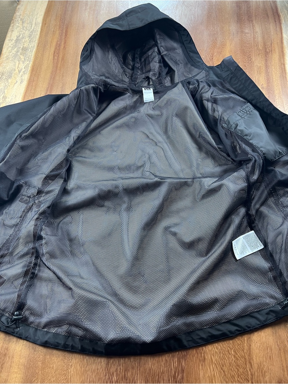 Helly Hansen Women’s Seven J Rain Jacket Black Waterproof Windproof Size L - Picture 10 of 16